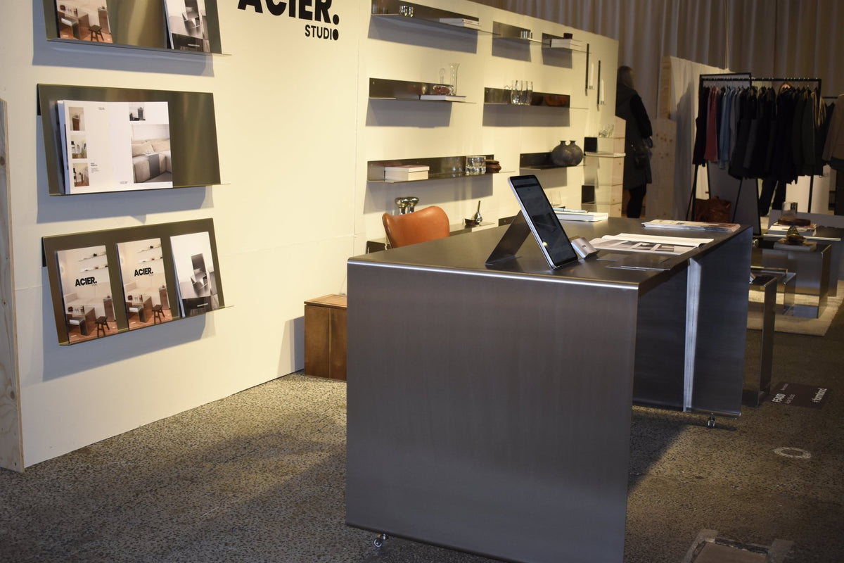 STÅL SKRIVEBORD AARHUS - Acier Studio