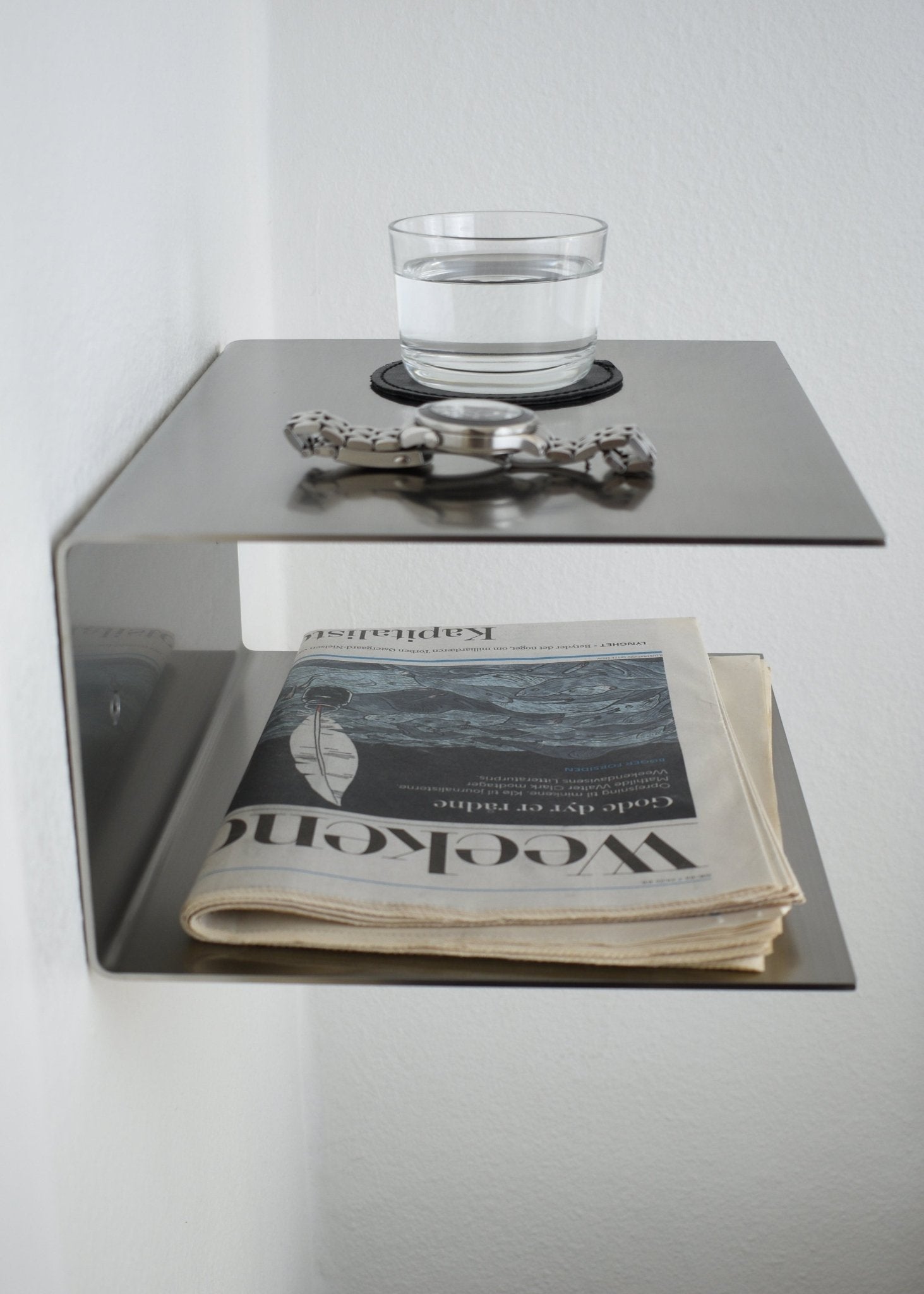 STÅL NATBORD LUND - Acier Studio