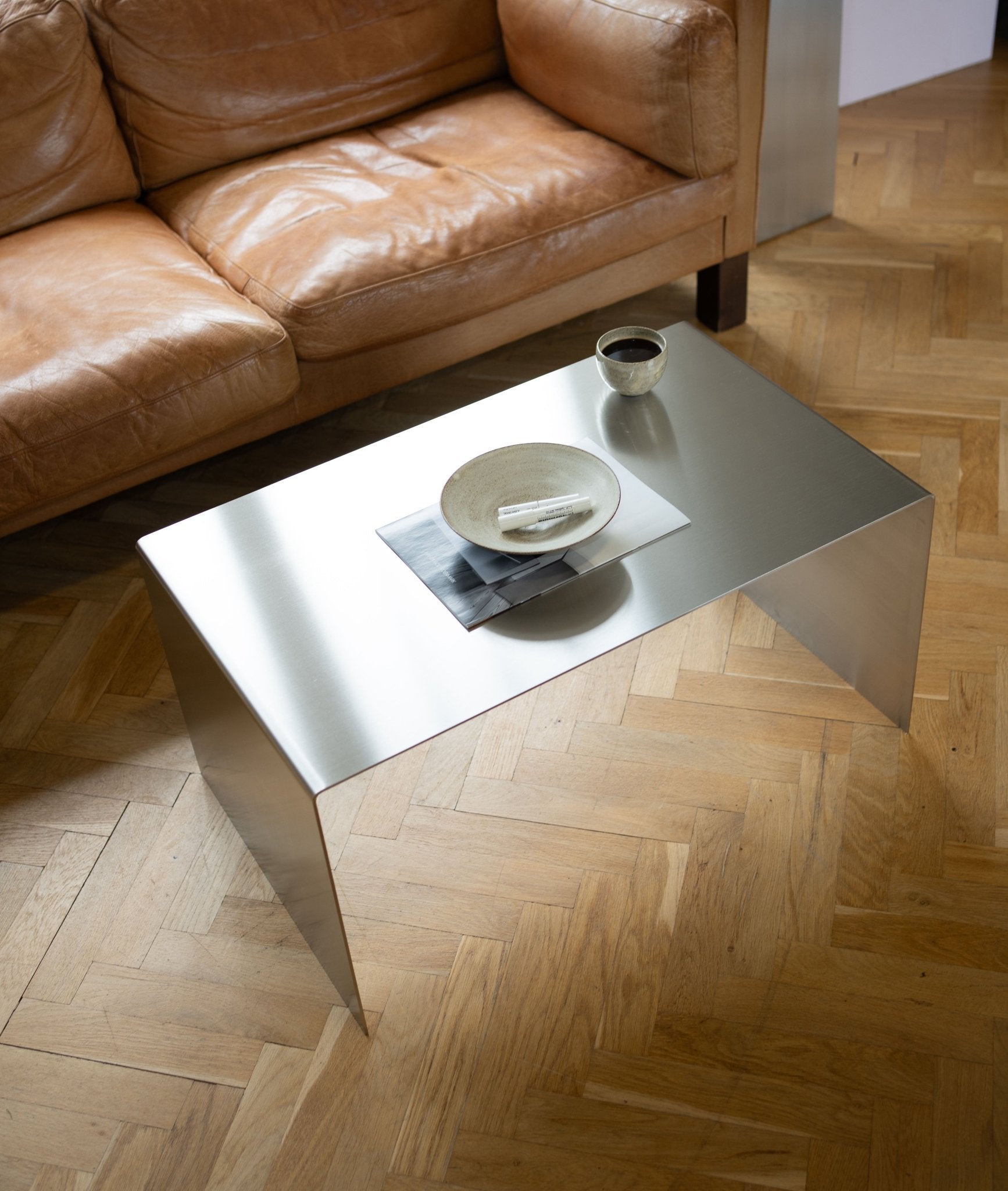 STÅL SOFABORD COPENHAGEN - Acier Studio